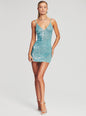 Renata Sequin Crochet Dress - Retrofete