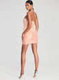Anastasia Sequin Feather Dress - Retrofete