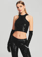 Audra Sequin Knit Top - Retrofete