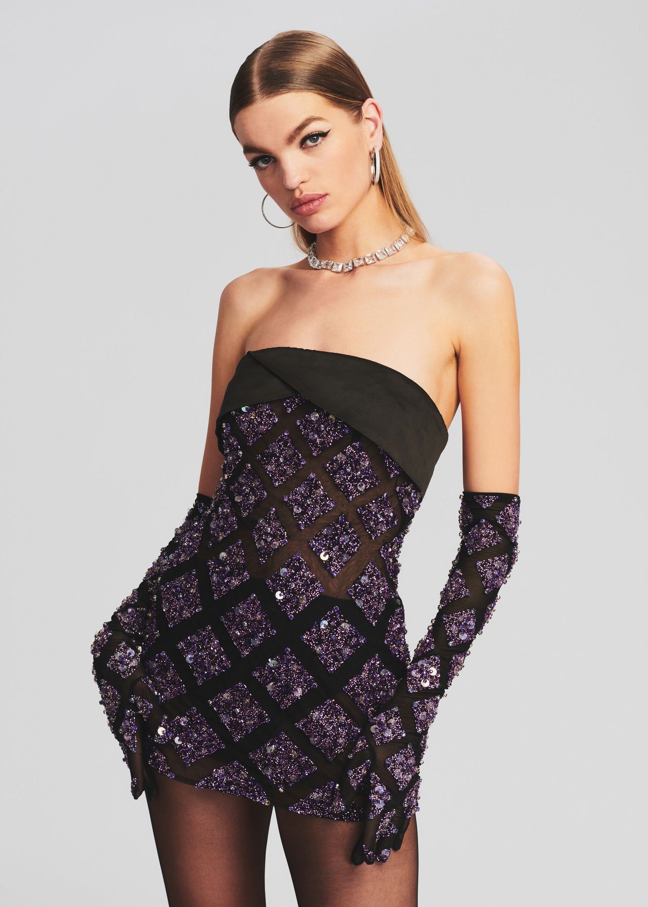 retrofete sparkly mini dress Astrid Sequin Dress Retrofete