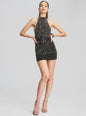 Olivia Sequin Ombre Mini Dress - Retrofete