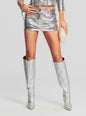 Nico Leather Skirt