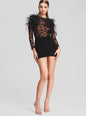 Kendra Feather Dress thumbnail media 6 of 6