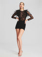 Kendra Feather Dress thumbnail media 1 of 6