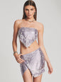 Milos Embellished Chainmail Top - Retrofete