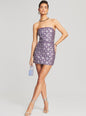 Heather Sequin Chainmail Dress - Retrofete