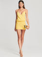 Petra Embellished Silk Chiffon Dress - Retrofete