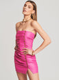 Leather Megh Dress - Retrofete