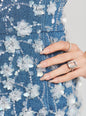 Cordelia Embellished Denim Dress - Retrofete