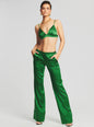 Hazel Silk Pant - Retrofete