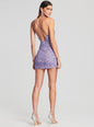 Mich Sequin Tiger Stripe Dress - Retrofete