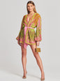 Gabrielle Sequin Palm Robe - Retrofete