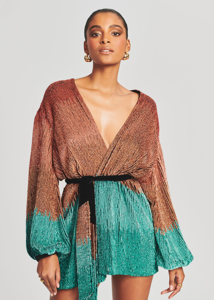 Gabrielle Sequin Ombre Robe - Retrofete