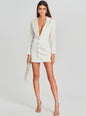Blakely Silk Blazer - Retrofete