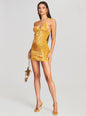 Elliana Sequin Crochet Dress - Retrofete