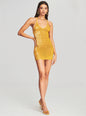 Elliana Sequin Crochet Dress - Retrofete