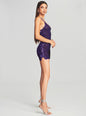 Elliana Sequin Crochet Dress - Retrofete