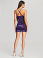 Elliana Sequin Crochet Dress - Retrofete