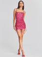 Heather Sequin Star Fringe Dress - Retrofete
