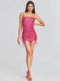 Heather Sequin Star Fringe Dress - Retrofete