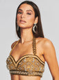 Kala Sequin Bra - Retrofete