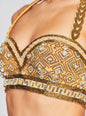 Kala Sequin Bra - Retrofete