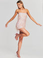 Heather Sequin Star Fringe Dress