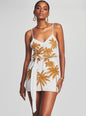 Claire Sequin Palm Dress - Retrofete