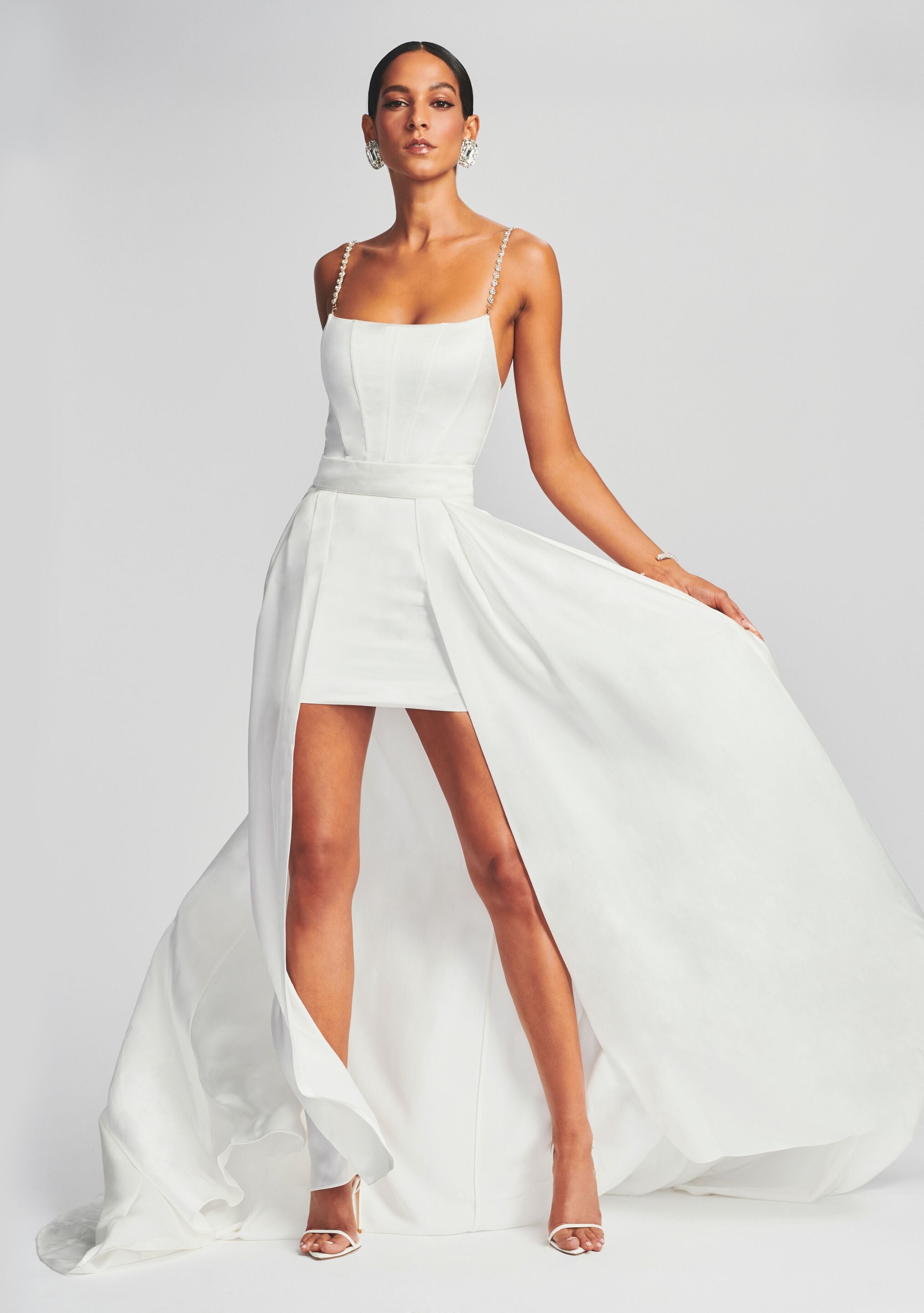 Retrofete white 2024 dress