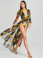 Angela Silk Chiffon Dress - Retrofete
