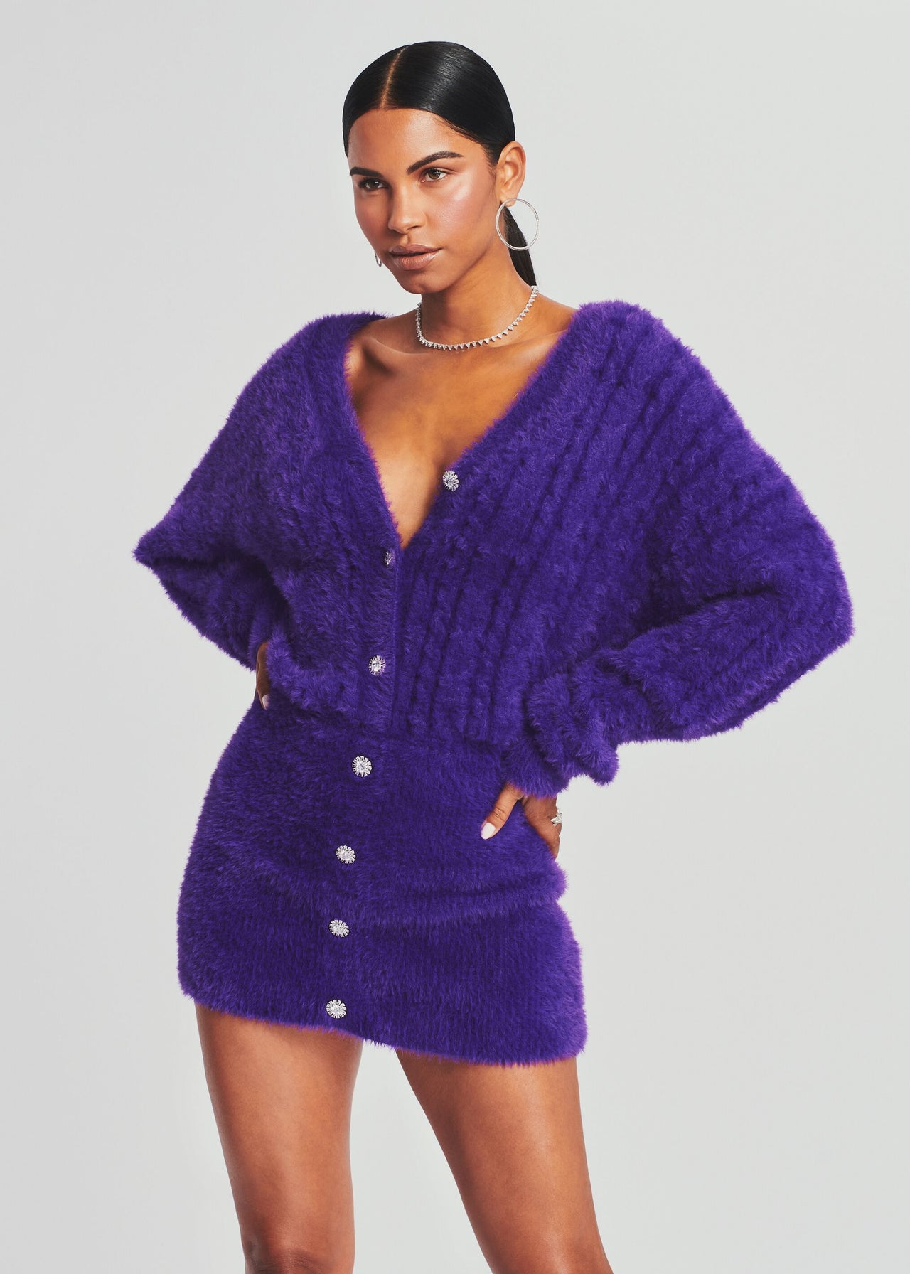 Tala Fuzzy Dress – Retrofete Tala Fuzzy Dress – Retrofete