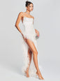 Priscilla Feather Dress