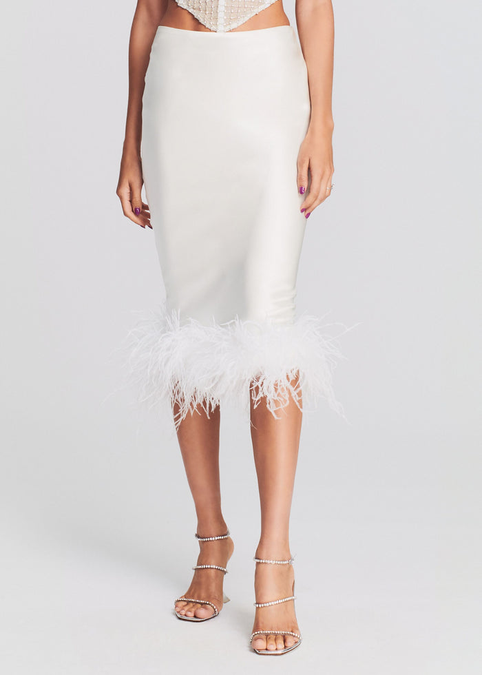 Paula Feather Skirt