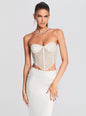 Margery Embellished Bustier Top
