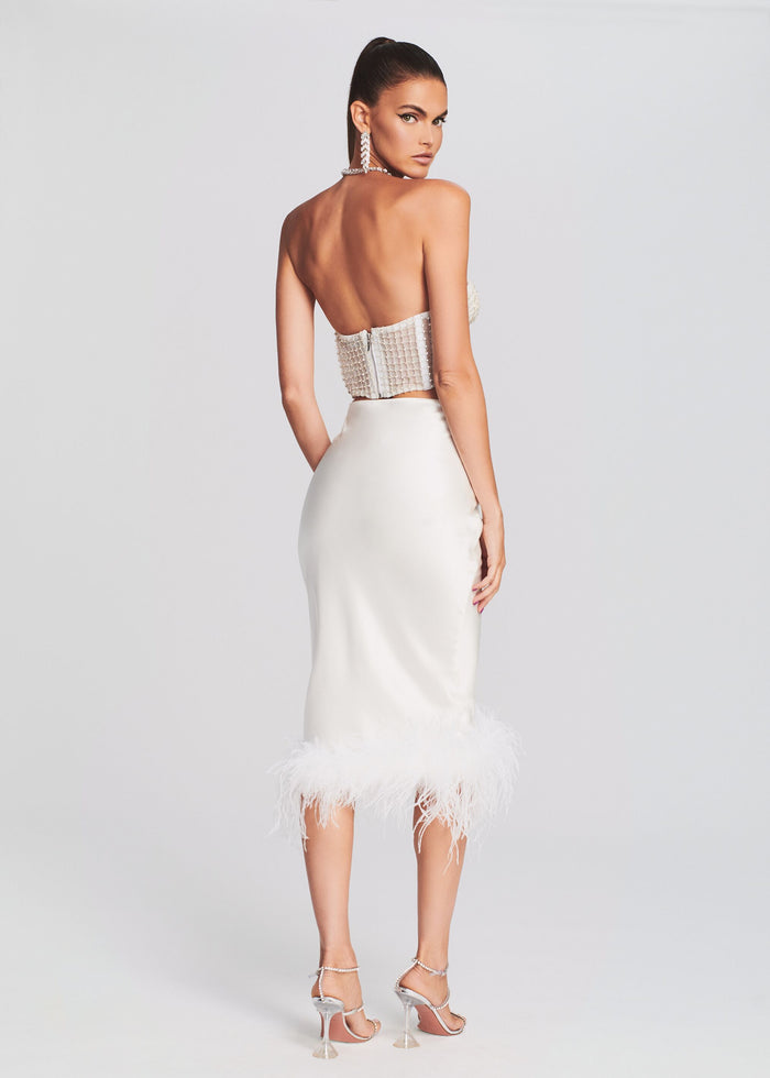 Paula Feather Skirt