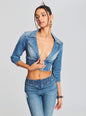 Maxine Denim Top