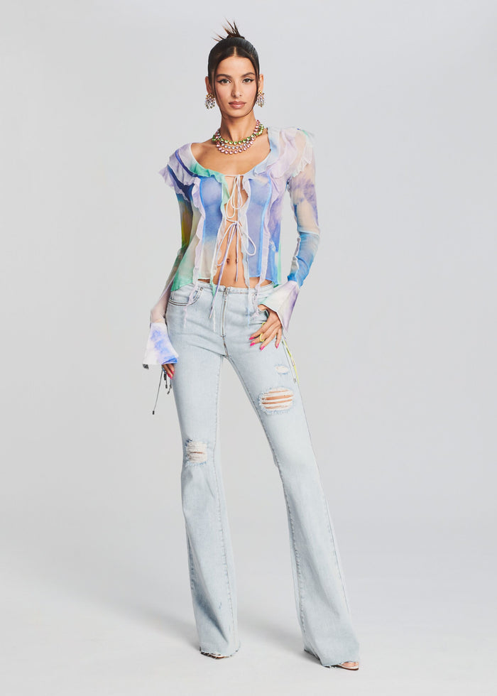 Aviva Silk Chiffon Blouse