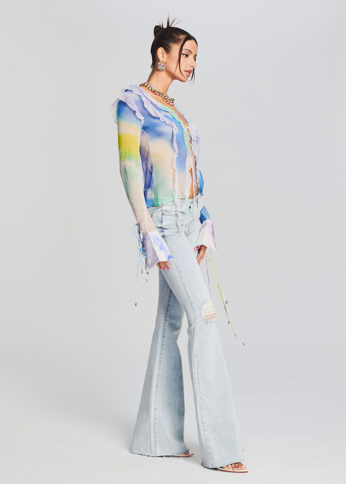 Aviva Silk Chiffon Blouse