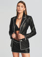 Fulton Leather Blazer