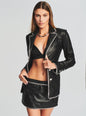 Fulton Leather Blazer