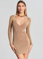 Boa Rib Knit Dress - Retrofete