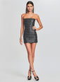Rhya Embellished Leather Dress