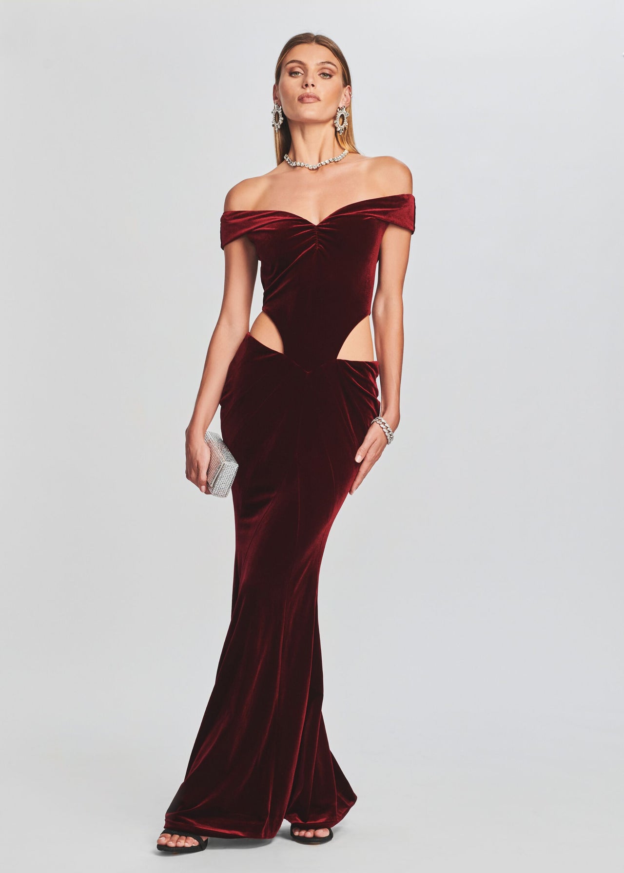 Giada Velvet Dress – Retrofete
