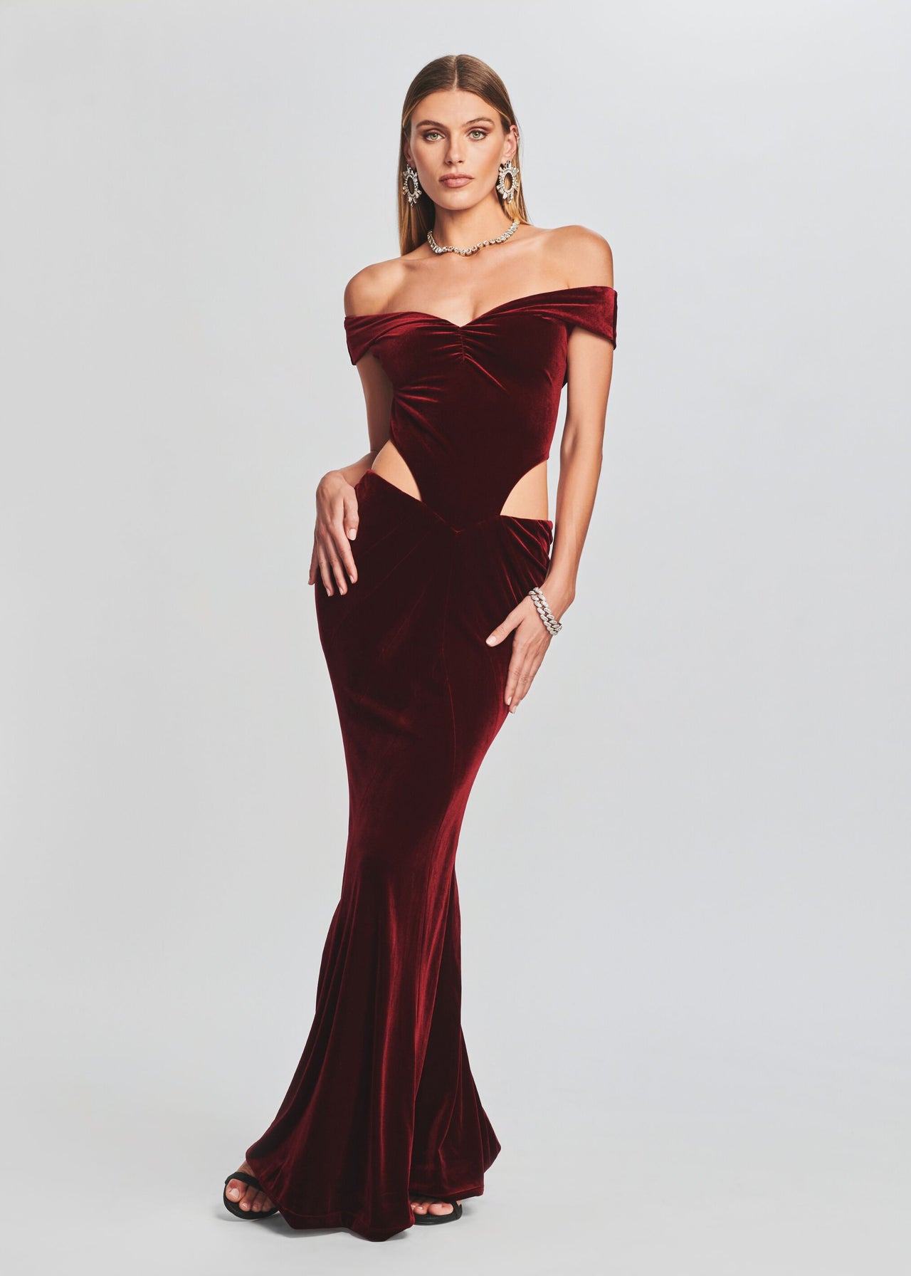 Giada Velvet Dress Retrofete Giada Velvet Dress Retrofete