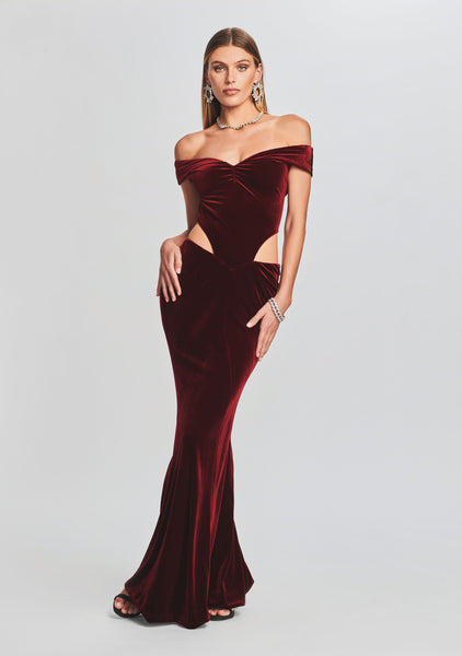 Giada Velvet Dress – Retrofete