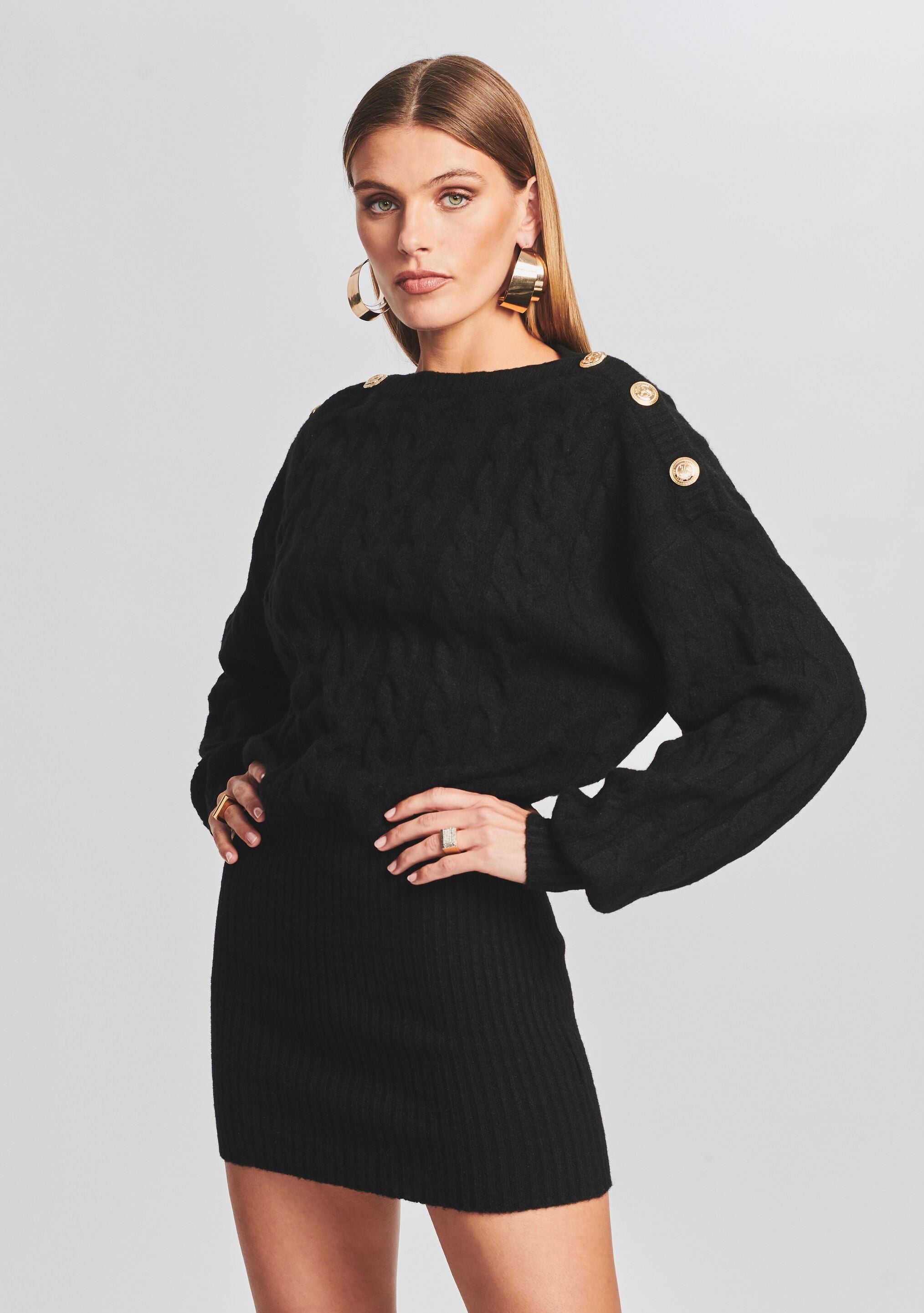 Cara Sweater Dress Retrofete
