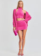 Cody Fuzzy Mini Skirt