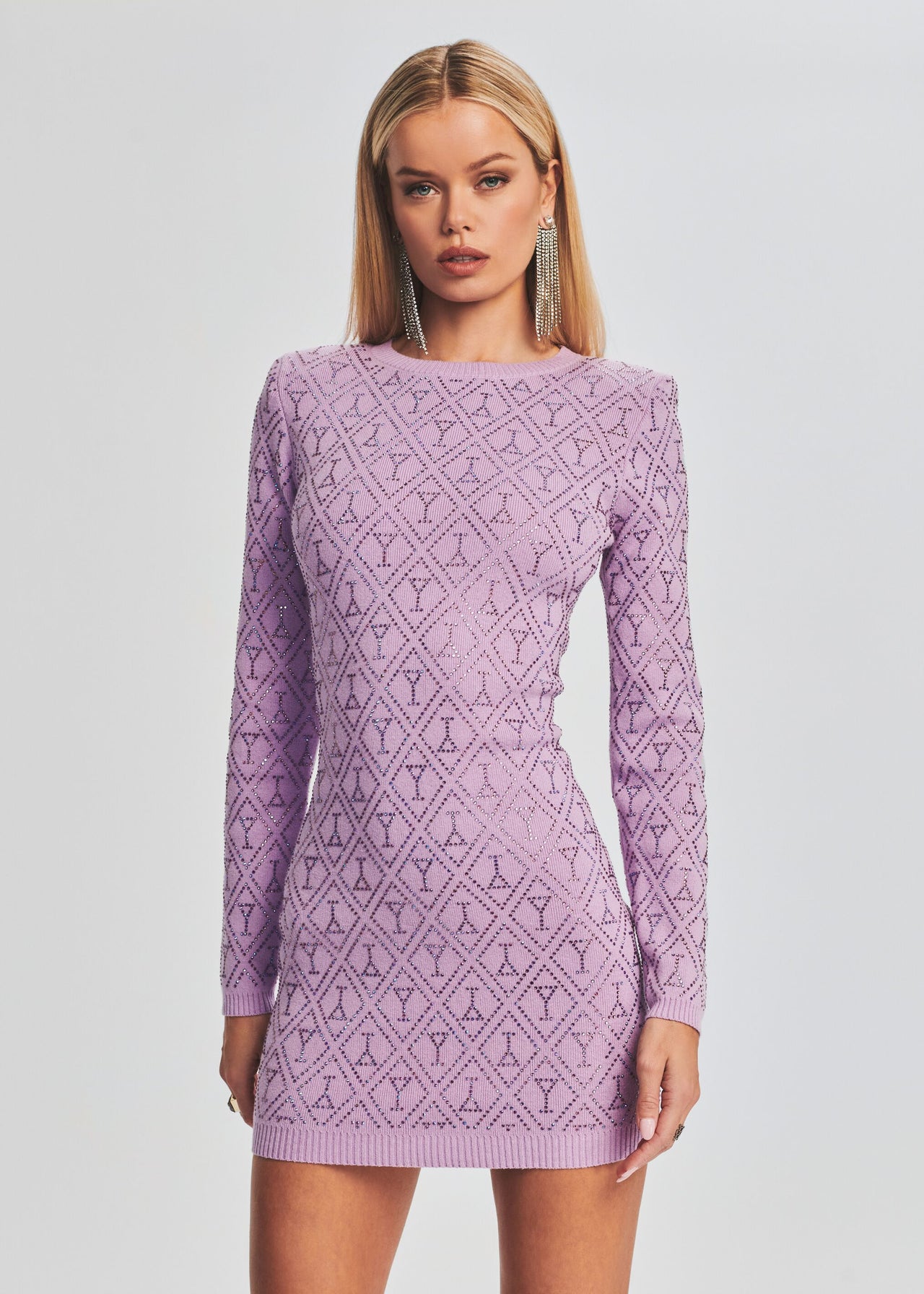 Palmer Embellished Sweater Dress Retrofete Palmer Embellished Sweater Dress Retrofete