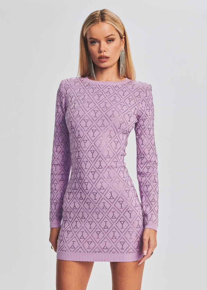 Palmer Embellished Sweater Dress