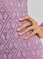 Palmer Embellished Sweater Dress